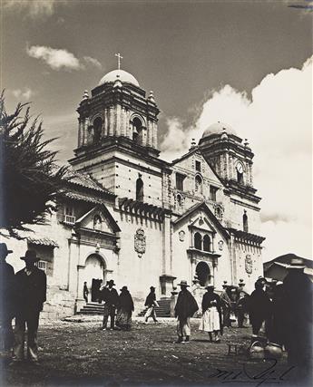 MIGUEL ANTONIO RODRIGUEZ (nd) An album with 50 photographs from Colombia and Ecuador titled Arte Colonial. Circa 1940.